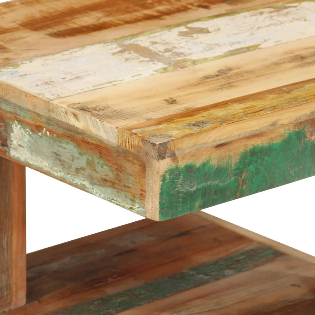Kavos staliukas, 45x45x40cm, perdirbtos medienos masyvas | Stepinfit.lt
