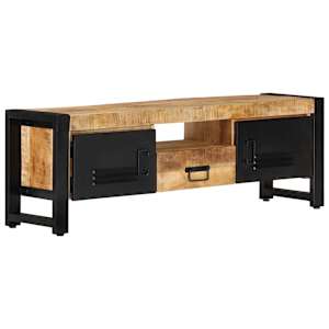TV skříňka 120 x 30 x 40 cm masivní mangovníkové dřevo - obrázek 13