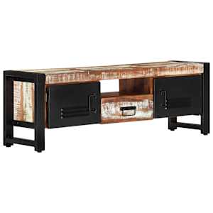 TV skříňka 120 x 30 x 40 cm masivní recyklované dřevo - obrázek 11