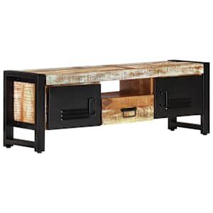 TV skříňka 120 x 30 x 40 cm masivní recyklované dřevo - obrázek 10