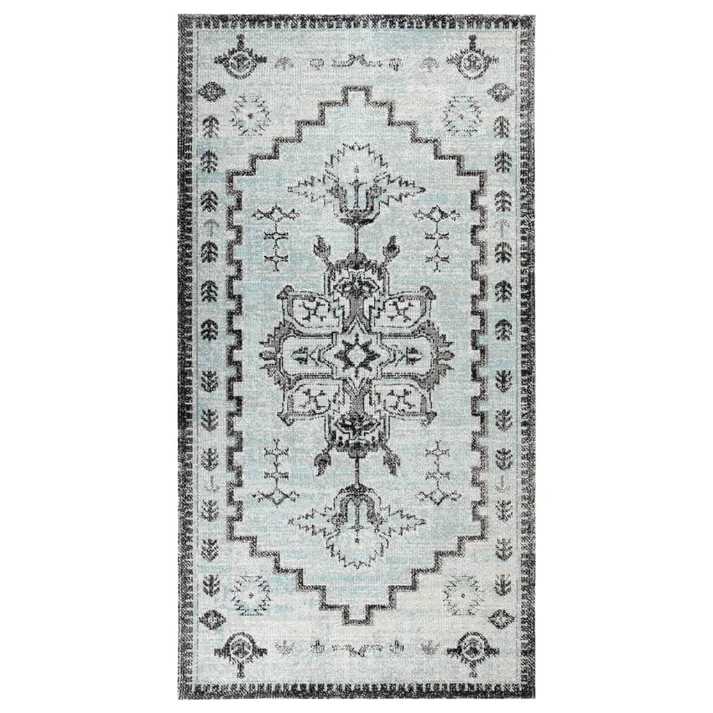 Petrashop  Venkovní koberec hladce tkaný 80 x 150 cm zelenošedý