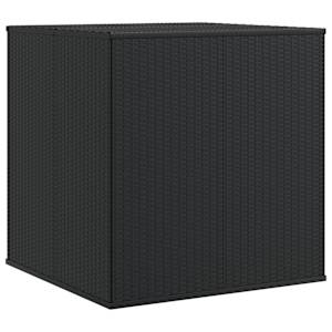 Zahradní úložný box PE ratan 100 x 97,5 x 104 cm černý - obrázek 6