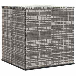 vidaXL aia hoiukast, PE rotang, 100x97,5x104 cm, hall