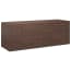  vidaXL barna polietilén rattan kerti párnatartó doboz 291x100,5x104 cm termék 2. képe