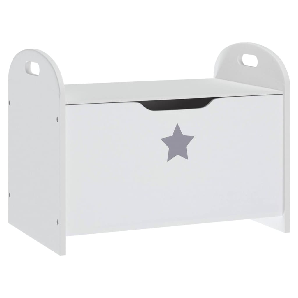 Children Storage Bench White 62x40x46.5 Cm MDF VidaXL 13 width=274