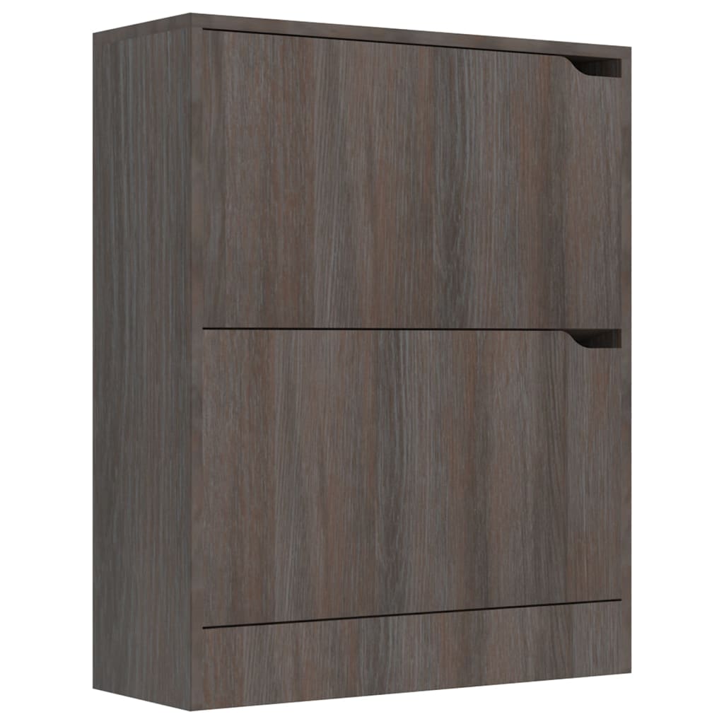

vidaXL Schoenenkast 2 deuren 59x24x74 cm spaanplaat sonoma eikenkleur