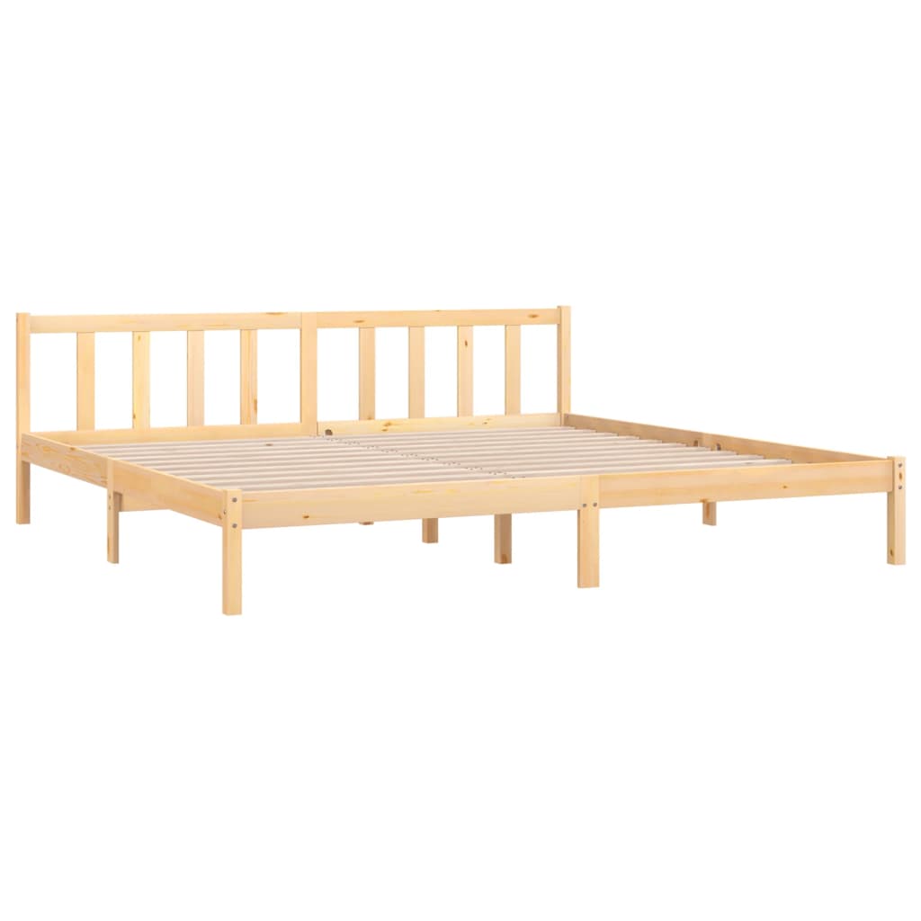 

vidaXL Bedframe massief grenenhout 180x200 cm 6FT Super King