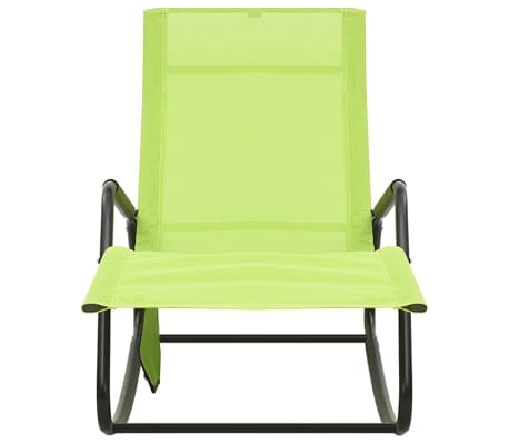vidaXL Aurinkotuoli ter&auml;s ja Textilene vihre&auml;