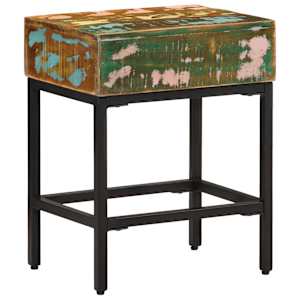 Stranska mizica 40x30x51 cm trden predelan les