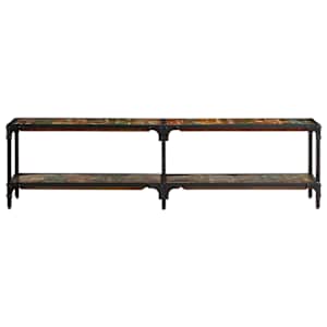 TV skříňka 150 x 30 x 41 cm masivní recyklované dřevo - obrázek 4