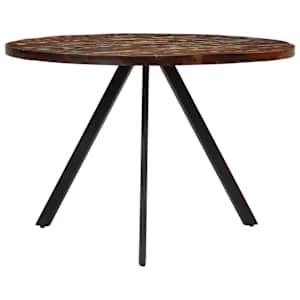 Jídelní stůl 110 x 75 cm masivní recyklované dřevo - obrázek 4