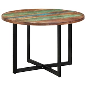 Jídelní stůl 110 x 75 cm masivní recyklované dřevo - obrázek 10
