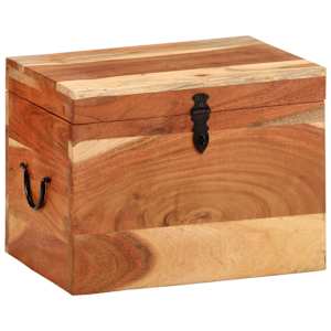 Úložný box 39 x 28 x 31 cm masivní akáciové dřevo - obrázek 12