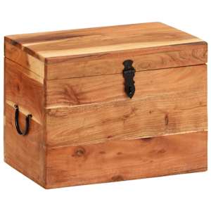 Úložný box 39 x 28 x 31 cm masivní akáciové dřevo - obrázek 13