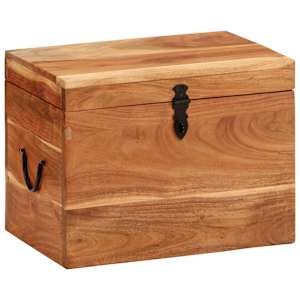 Úložný box 39 x 28 x 31 cm masivní akáciové dřevo - obrázek 10