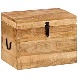 Úložný box 39 x 28 x 31 cm masivní mangovníkové dřevo - obrázek 11