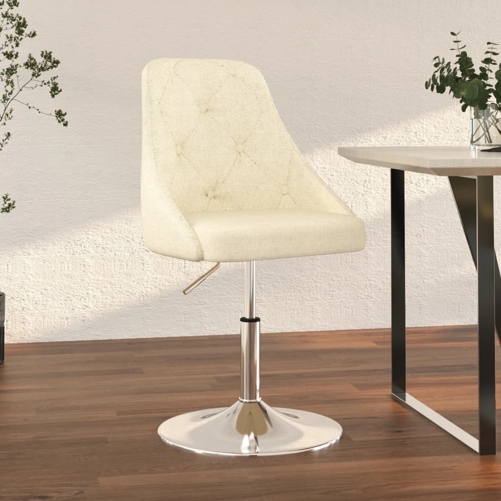 Tabouret de bar Crème Tissu