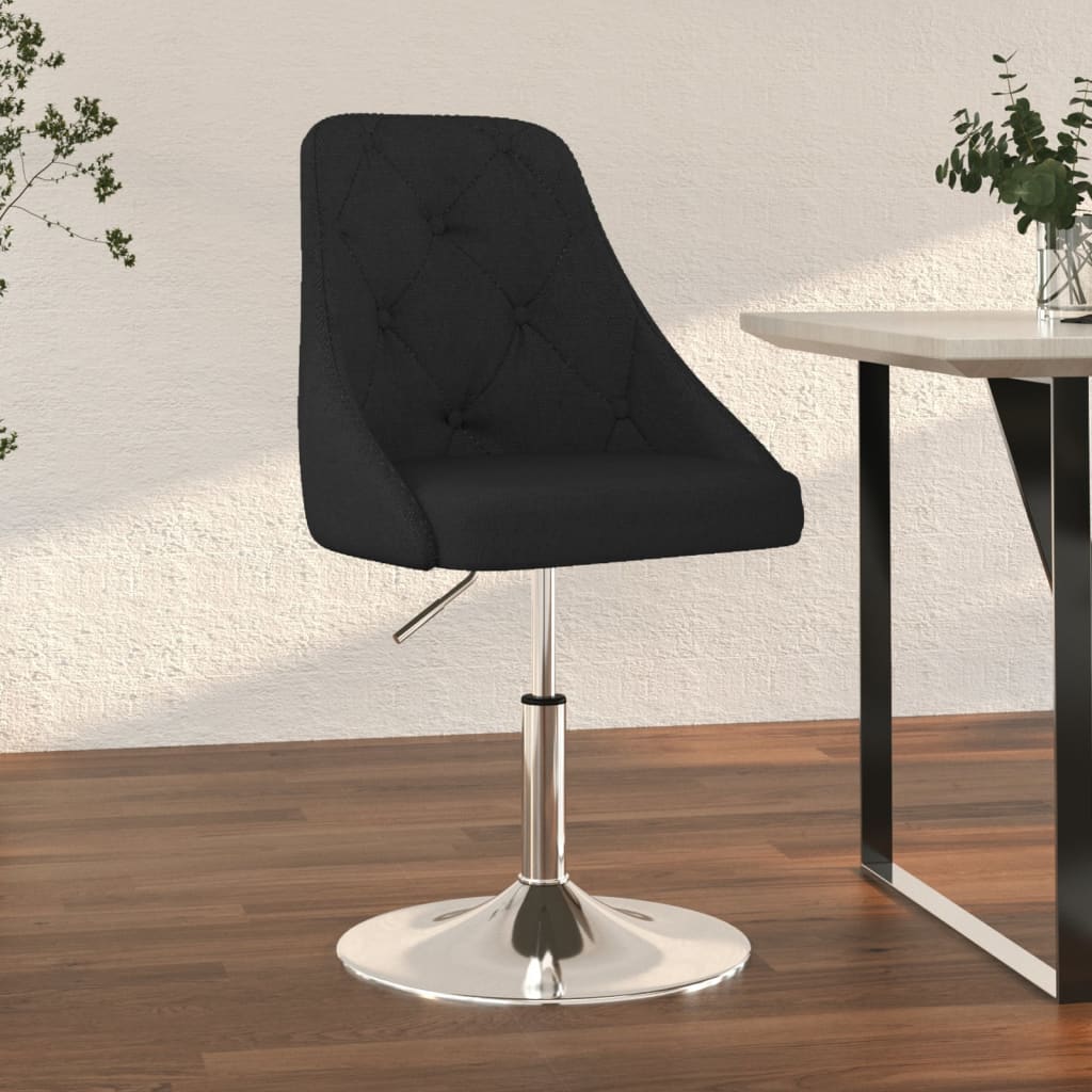 vida XL Barhocker Schwarz Stoff