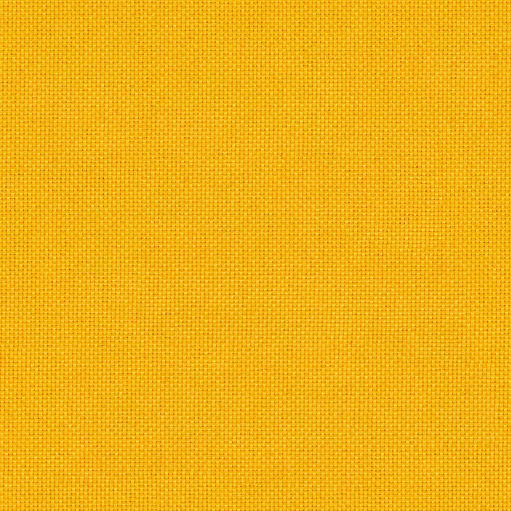 Scaune de bar, 2 buc., galben muștar, material textil