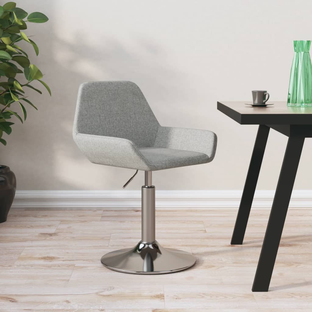 Tabouret de bar Gris clair Tissu