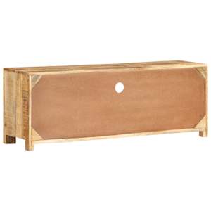 TV stolek 110 x 30 x 40 cm hrubé mangovníkové dřevo - obrázek 4
