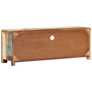 TV stolek 110 x 30 x 40 cm masivní recyklované dřevo - obrázek 4