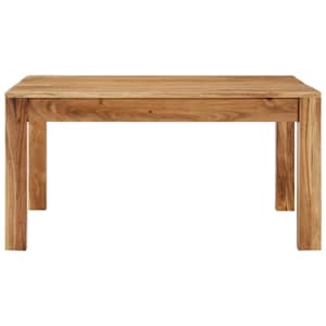 Konferenční stolek 80 x 80 x 40 cm masivní akáciového dřevo - obrázek 2