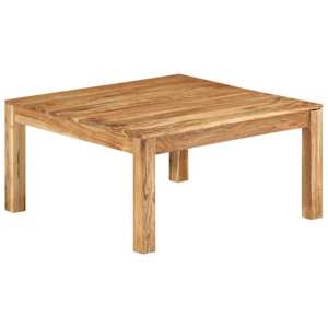 Konferenční stolek 80 x 80 x 40 cm masivní akáciového dřevo - obrázek 8
