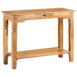 vidaXL konsoollaud, 100 x 40 x 76 cm, akaatsiapuit