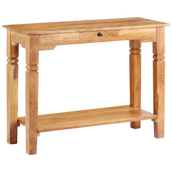 vidaXL konsoollaud, 100 x 40 x 76 cm, akaatsiapuit