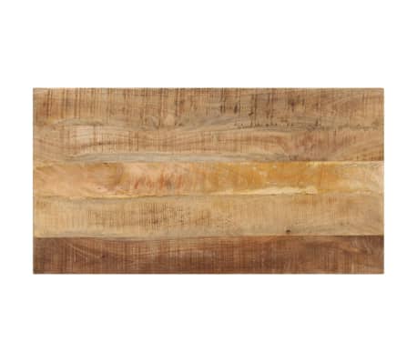 vidaXL Table de bar 112x60x108 cm Bois de manguier brut