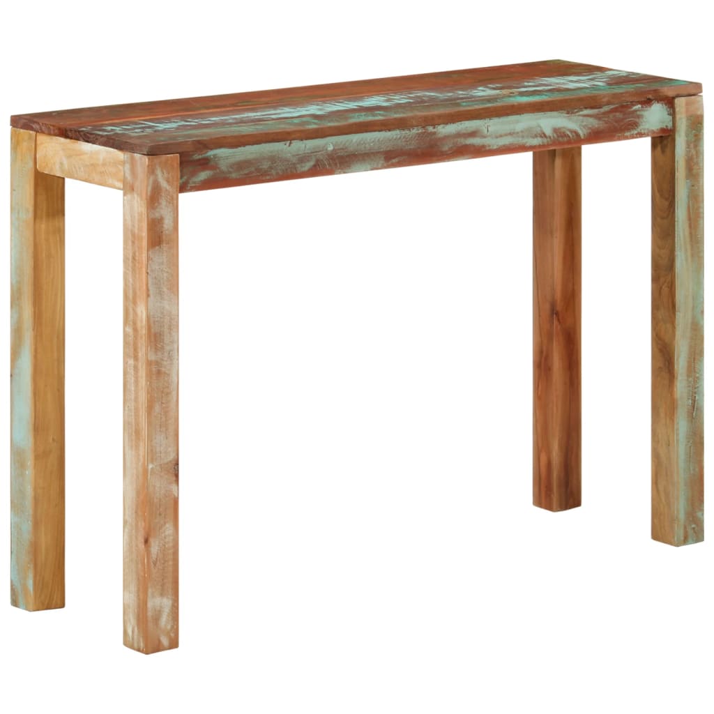Konzolový stolek 110 x 35 x 76 cm masivní recyklované dřevo