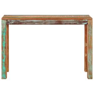 Konzolový stolek 110 x 35 x 76 cm masivní recyklované dřevo - obrázek 2
