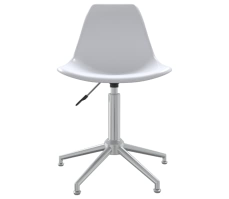 vidaXL Swivel Office Chair White PP