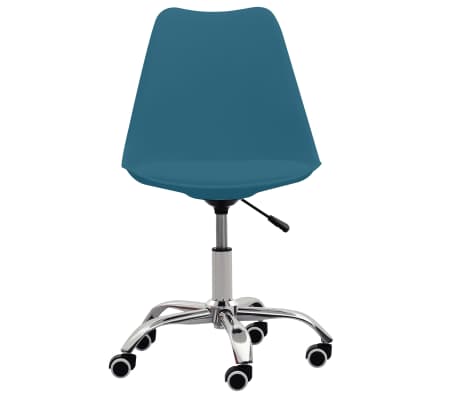 vidaXL Biuro kėdė, turkio spalvos, dirbtinė oda