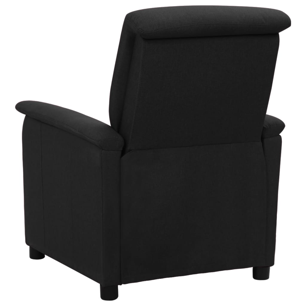 Fekete szövet dönthető szék 