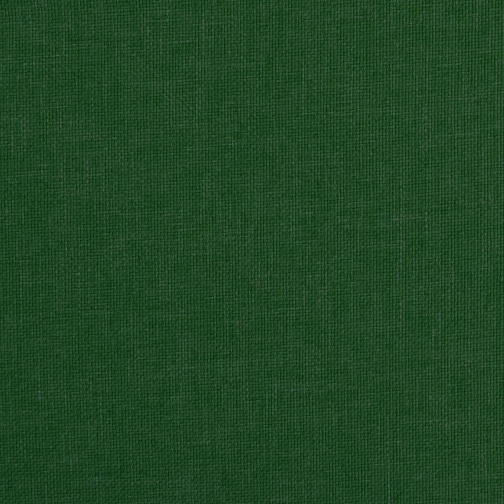 Masážní křeslo tmavě zelené textil
