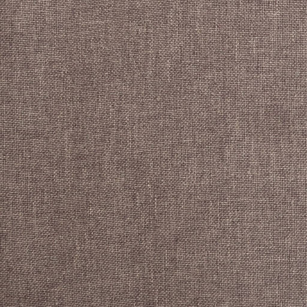 Masážní polohovací křeslo taupe textil