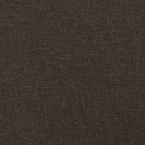 Polohovací křeslo tmavě hnědé textil - obrázek 7