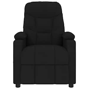 vidaXL Massagesessel Schwarz Stoff