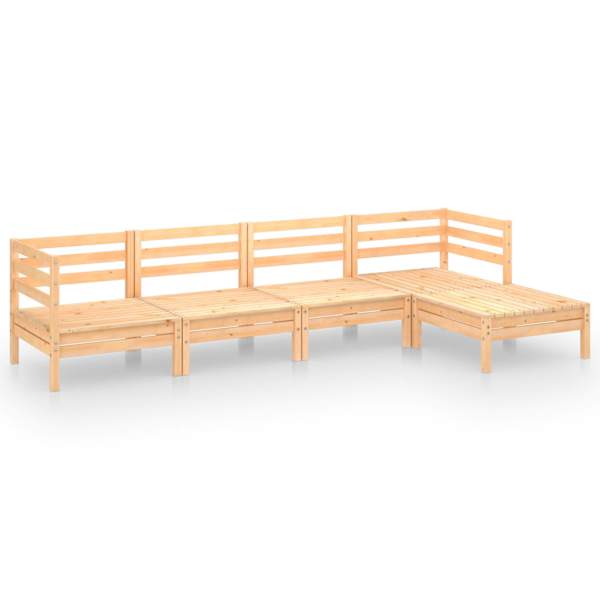 vidaXL 5-osaline aiadiivanikomplekt, t&auml;ism&auml;nnipuit
