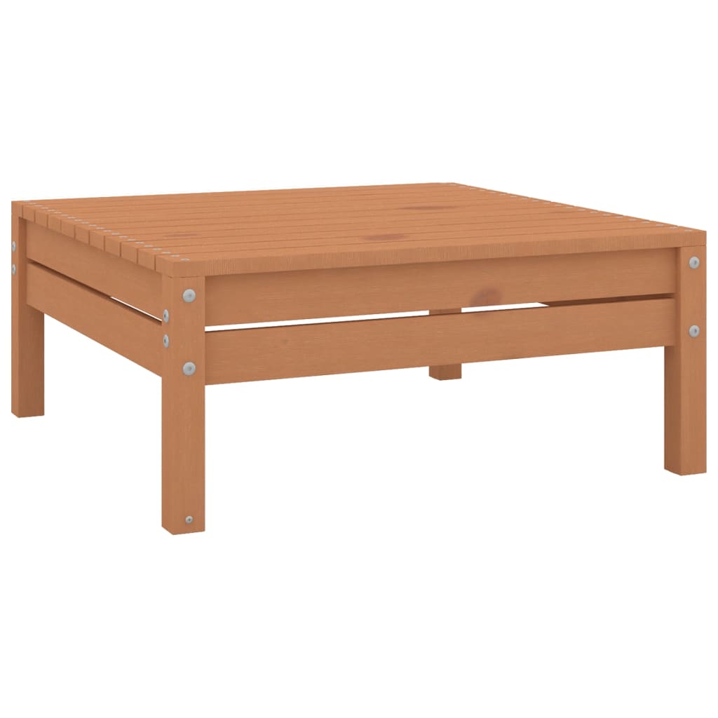 

vidaXL 11-delige Loungeset massief grenenhout honingbruin