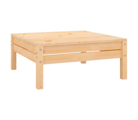 vidaXL Set mobilier de grădină, 11 piese, lemn masiv de pin