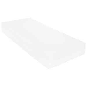 Válenda s matrací 90 x 200 cm bílá masivní borové dřevo - obrázek 6