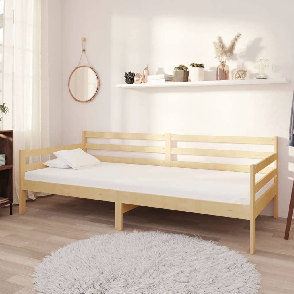  Denná posteľ s matracom 90x200 cm borovicový masív