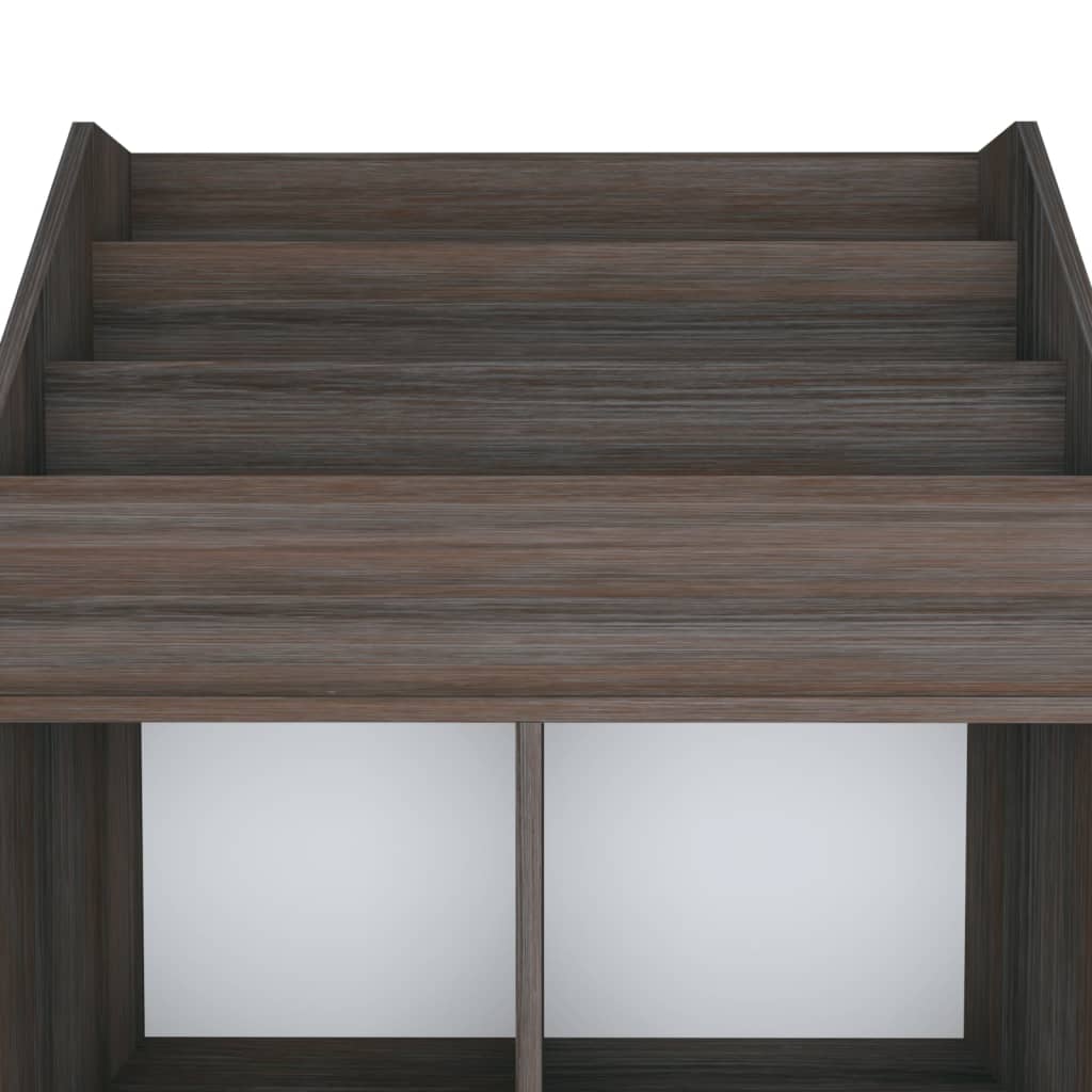 Porte-revue D'enfants Gris/chêne Sonoma 71x30x114 Cm Aggloméré VidaXL 16 width=274