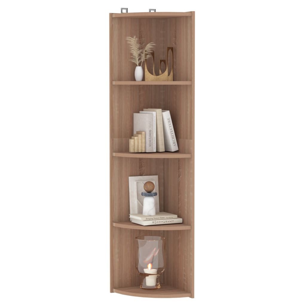 

vidaXL Hoekkast staand 40x41,5x180 cm spaanplaat sonoma eiken