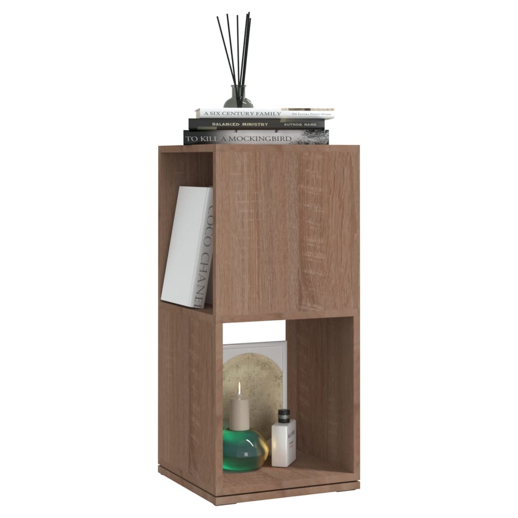 

vidaXL Draaikast 34,5x34,5x147,5 cm spaanplaat sonoma eiken