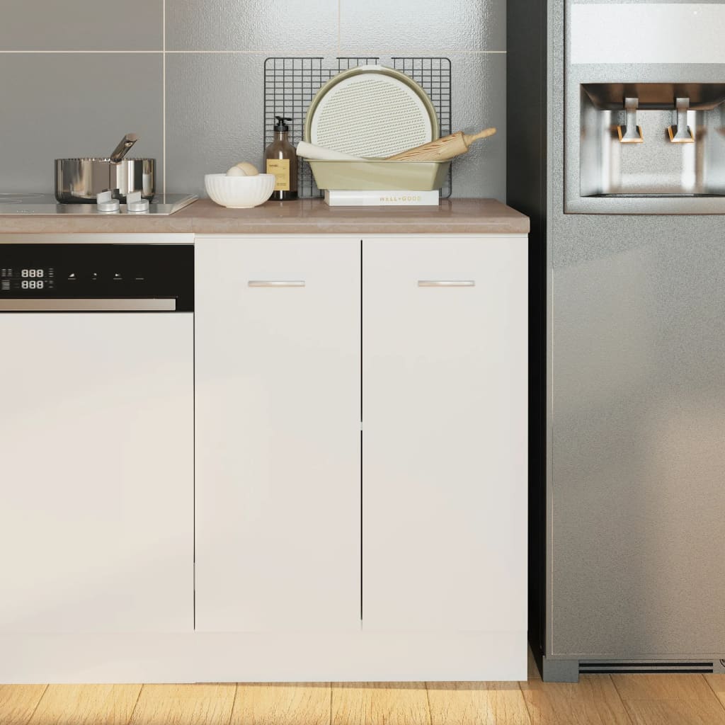 VIDAXL - vidaXL Bancada cozinha aglomerado 60x60x2,8cm bege textura de mármore vidaXL Bancada cozinha aglomerado 60x60x2,8cm bege textura de mármore