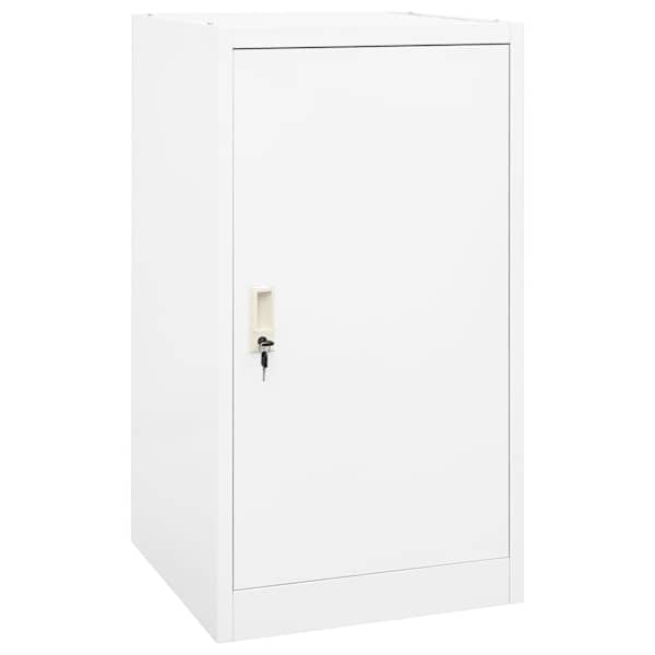 vidaXL sadulakapp, valge, 53 x 53 x 105 cm, teras